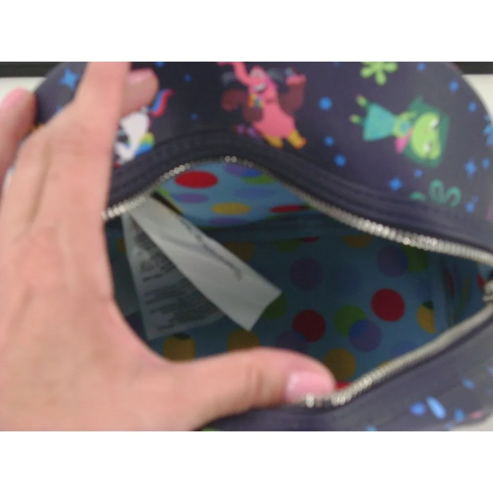 Disney Parks Loungefly Inside Out Mini Backpack‎ Pixar Joy Sadness Disgust Fear
